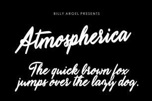 Atmospherica Font Download