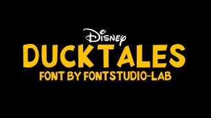 DuckTales Font Download