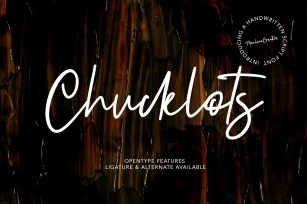 Chucklots Handwritten Script Font Font Download