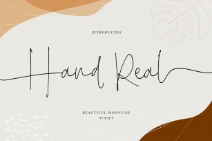 Hand Real Font Download