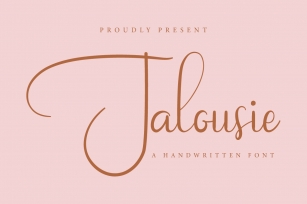 Jalousie Font Download
