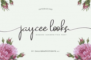 Jaycee Looks Font Download