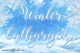 Winter Calligraphy Font Download