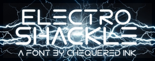 Electro Shackle Font Download
