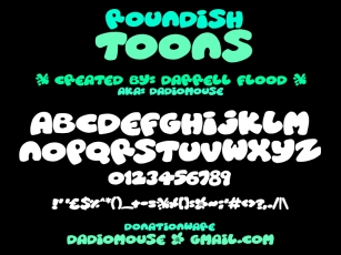 Roundish Toons Font Download