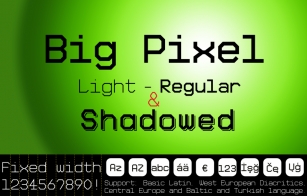 Big Pixel Dem Font Download