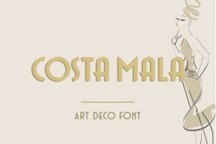 Costa Mala Font Download