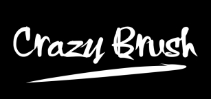 Crazy Brush Font Download
