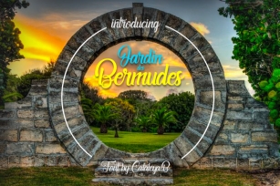 Jardin des Bermudes Font Download
