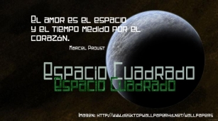 Espacio Cuadrad Font Download