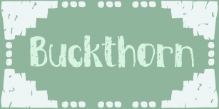 DK Buckthor Font Download