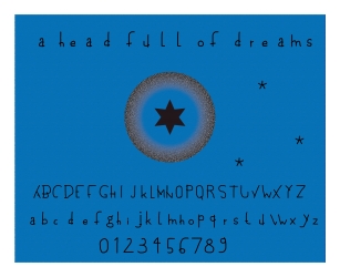 A head full of dreams Font Download