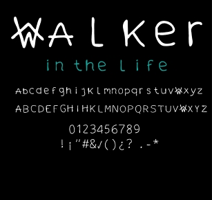 Walker in the life Font Download