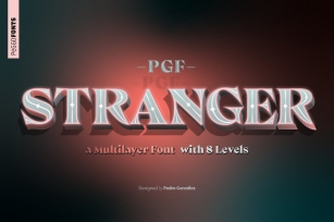 PGF-Stranger Font Download