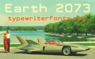 Earth 2073 Font Download