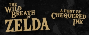 The Wild Breath of Zelda Font Download