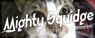 Mighty Squidge Font Download