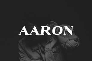 Aaron Black Font Download