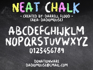 Neat Chalk Font Download