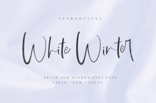 White WInter Font Download