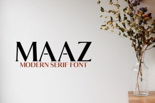 Maaz Bold Font Download