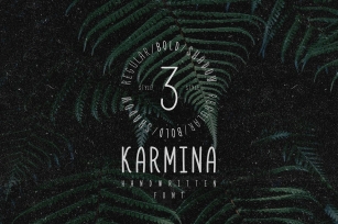 Karmina Bold Font Download