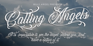 Calling Angels Font Download