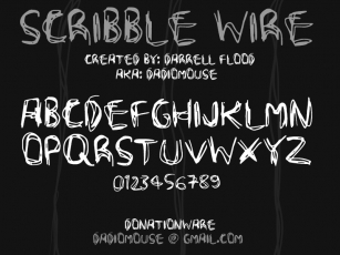 Scribble Wire Font Download