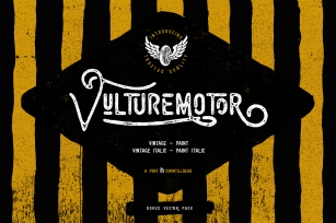 Vulturemotor Font Download