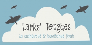 DK Larks Tongues Font Download