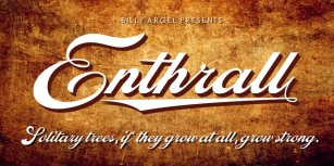 Enthrall Font Download