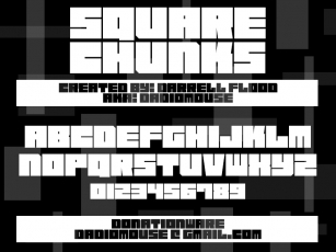 Square Chunks Font Download