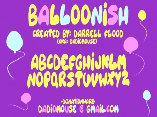 Balloonish Font Download
