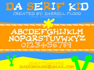 Da Serif Kid Font Download