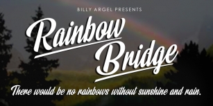 Rainbow Bridge Font Download