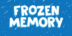 DK Frozen Memory Font Download