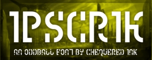 Ipscrik Font Download