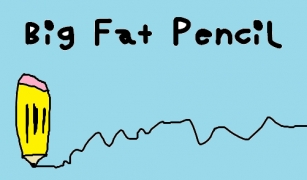Big Fat Pencil Font Download