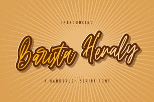 Barista Heraly Font Download