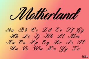 Motherland Font Download
