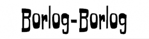 Borlog-Borlog Font Download