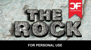 CF The Rock Font Download