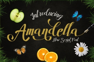 Amandella Scrip Font Download