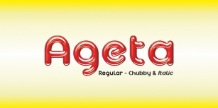 Ageta Chubby Dem Font Download