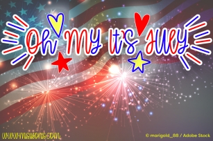 Oh My Its July Font Download