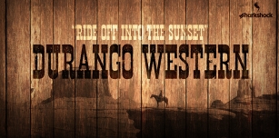 Durango Western Eroded Font Download