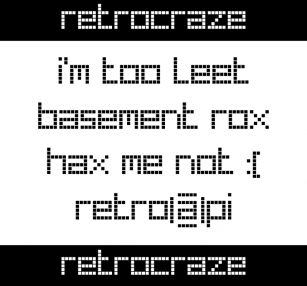 RetroCraze Font Download