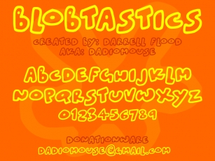 Blobtastics Font Download