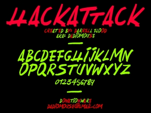 HackatTack Font Download