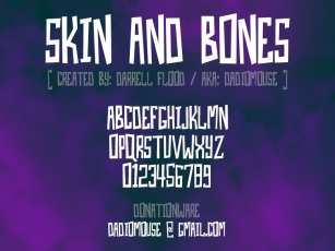 Skin And Bones Font Download